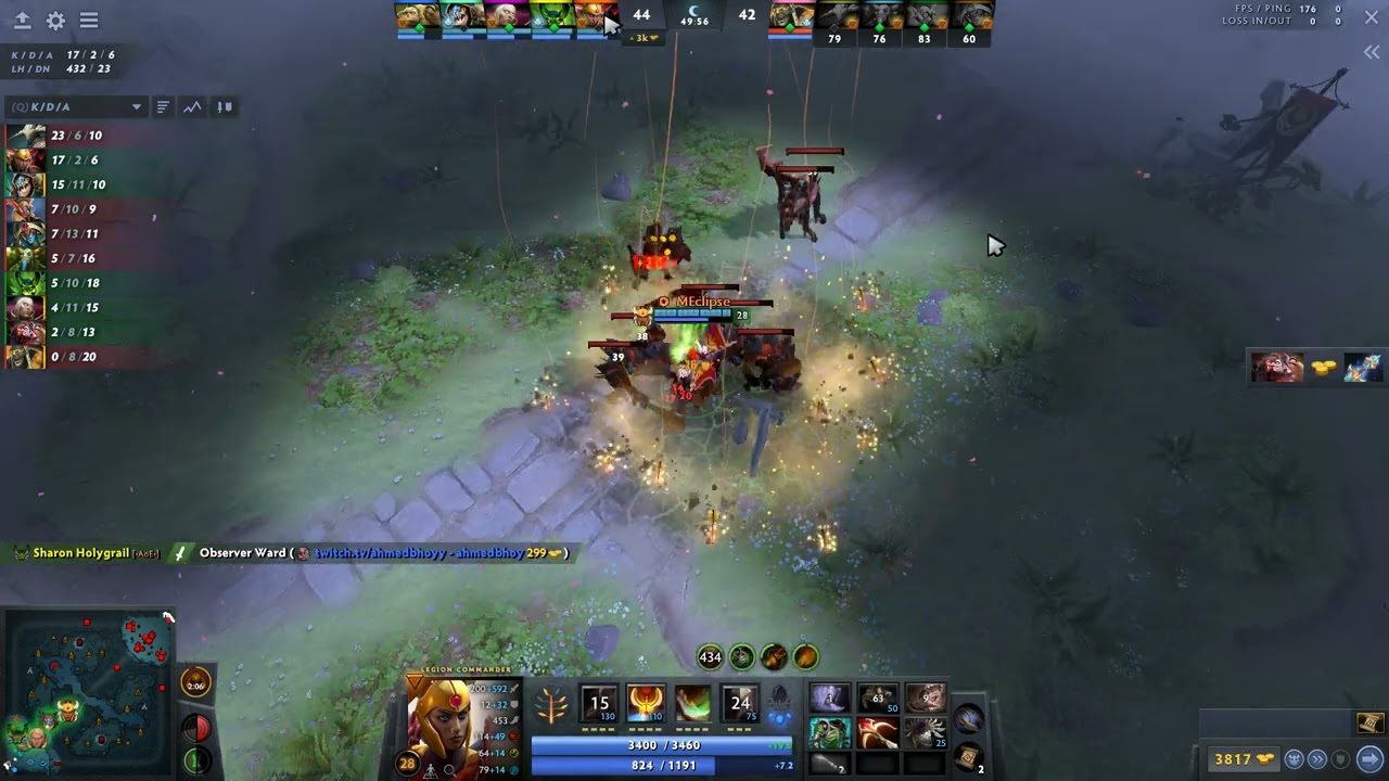 MEclipse Comback - Mega Creeps Radiant.