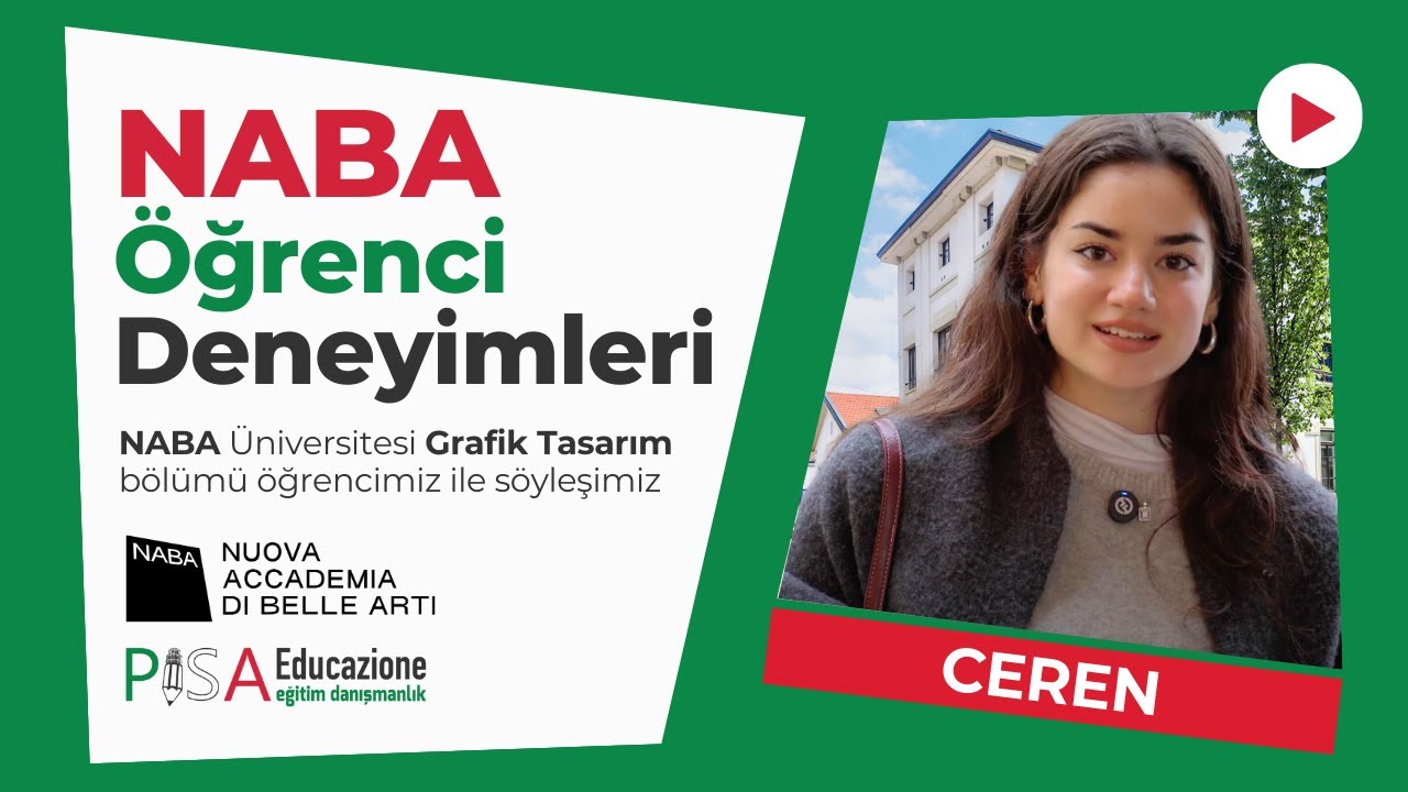 Milano’da NABA Grafik Tasarım Öğrencisi Ceren ile Söyleşi | İtalya’da Sanat ve Öğrenci Yaşamı
