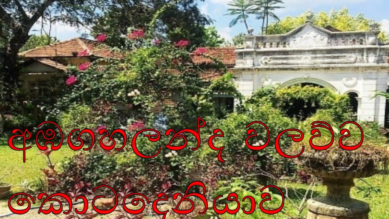 Ambagahalanda Walawwa අඹගහලන්ද වලව්ව කොටදෙනියාව / walauwa / sinhala / holman