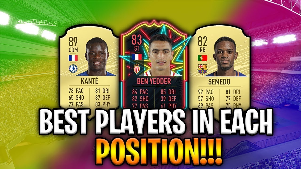 THE BEST PLAYERS IN EACH POSITION!!! MOST OVERPOWERED PLAYERS!!! FIFA 20 Ultimate Team
