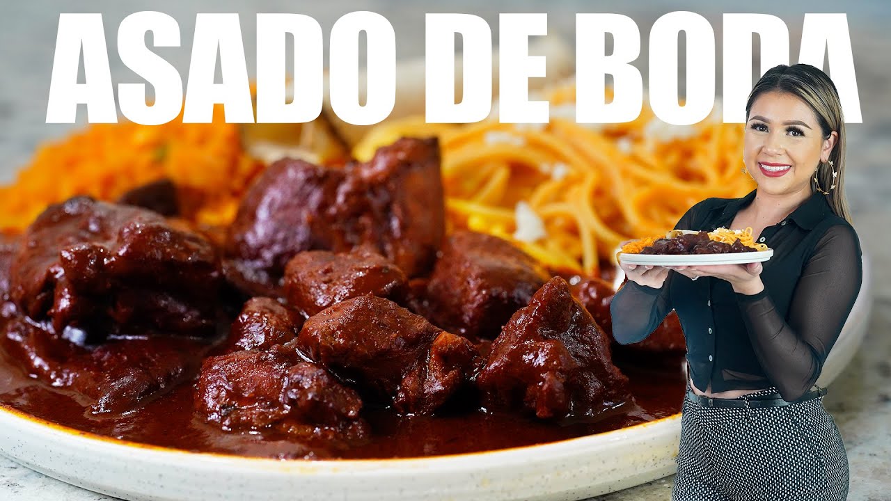 How to make the most delicious ASADO DE BODA | RED CHILE PORK STEW