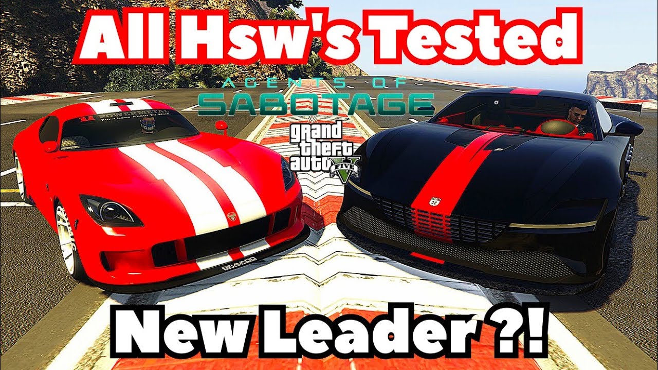 Top Speed Hsw Banshee Gts Vs Everything Hsw - GTA5 Drag Racing - Agents of Sabotage DLC