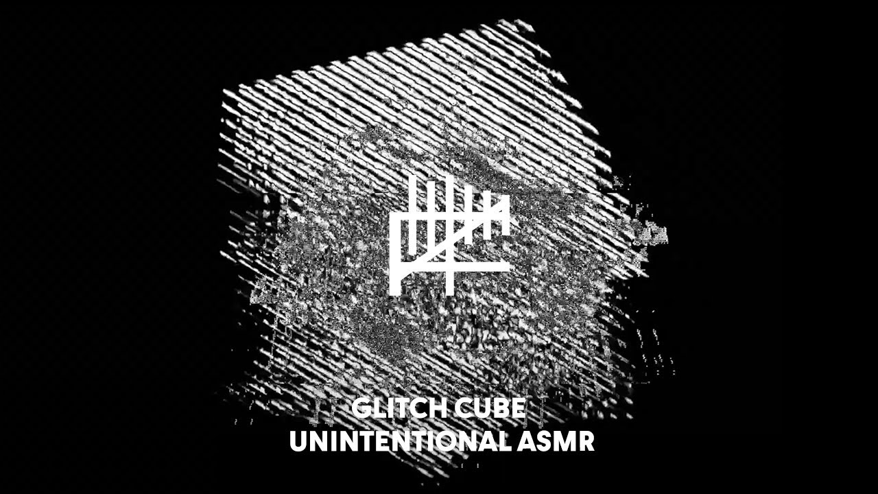 crispy grass walk field recording sequance + analog texture cube + ASMR / analog glitch video art