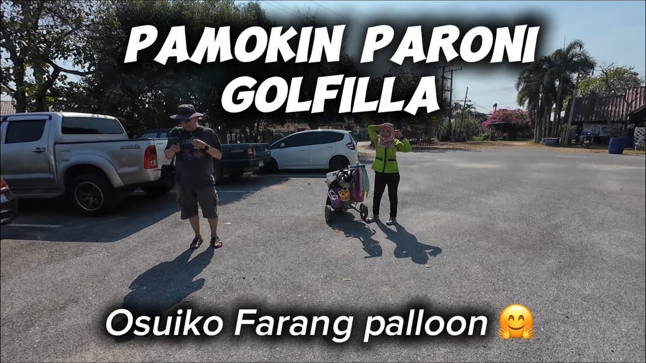 Farangin kassa golfaamaan, tytöt huoltaa Toyotaa 🤗