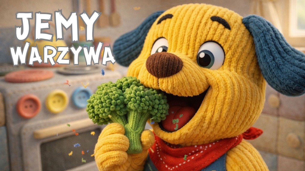 Jemy warzywa 🥦🥕🍅 I Piosenka dla dzieci I Nutkowe Przedszkole