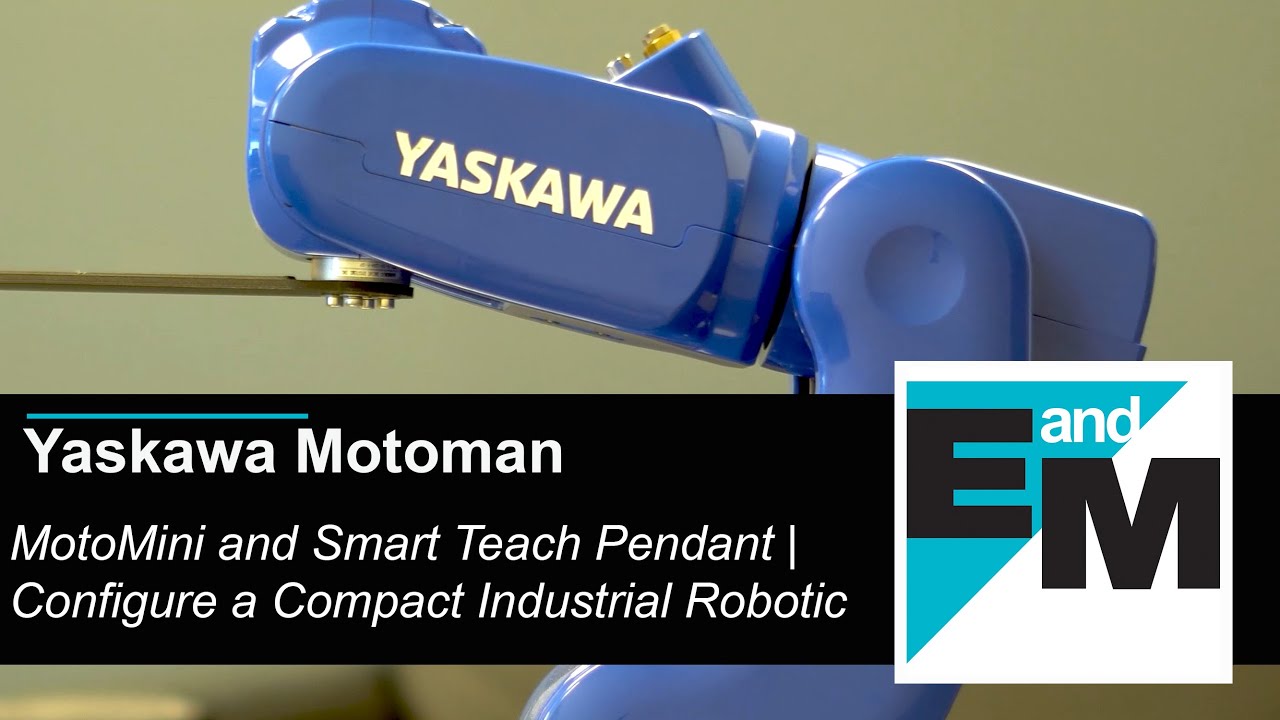 Yaskawa Motoman - MotoMini and Smart Teach Pendant | Configure a Compact Industrial Robotic Arm