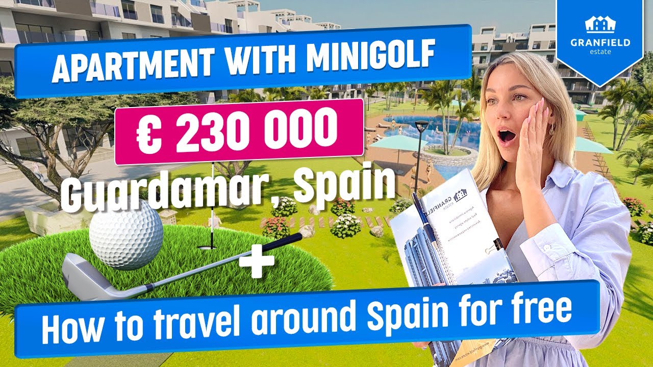 How to travel around Spain for free | Apartment with minigolf from Granfield Estate