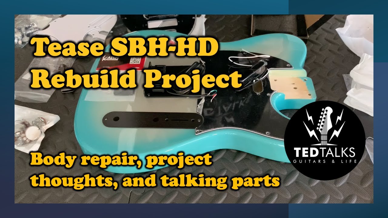 Tease SBH-HD Rebuild Project - Body repair, project thoughts, and talking parts (with bonus content)