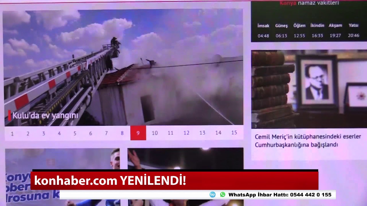 Konhaber.com yeni aray&uuml;z&uuml;yle yayında! Bir&ccedil;ok yenilik getirdik