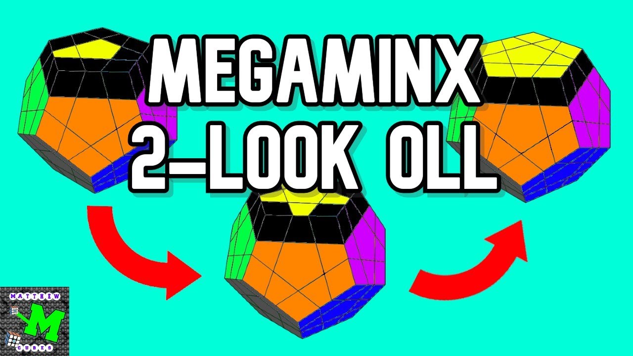 How to do 2-Look OLL on a Megaminx | Megaminx: 2-Look OLL Algorithms