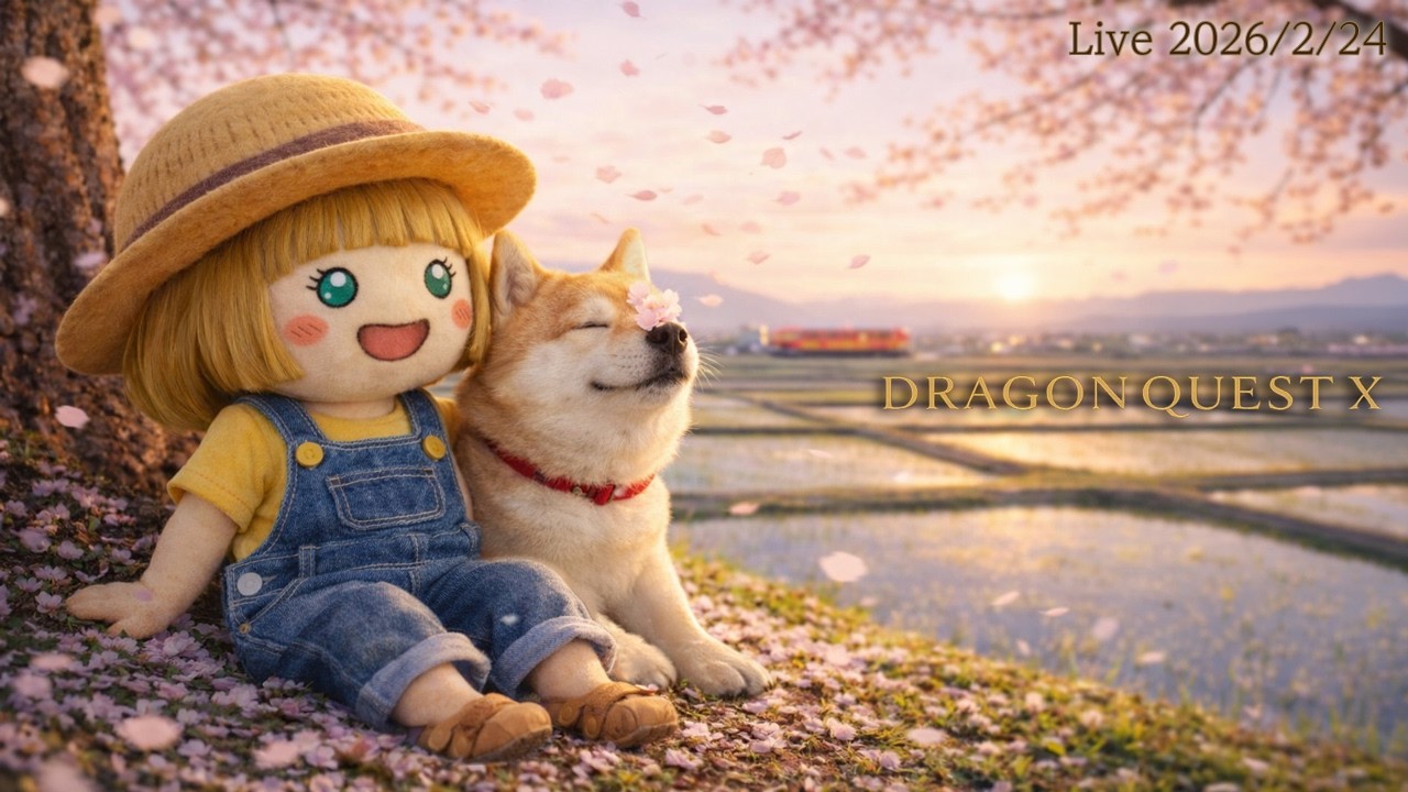 【ドラクエ10】てぇてぇプクリポの全職制覇👑バラ4 (2026/2/24) #ライブ