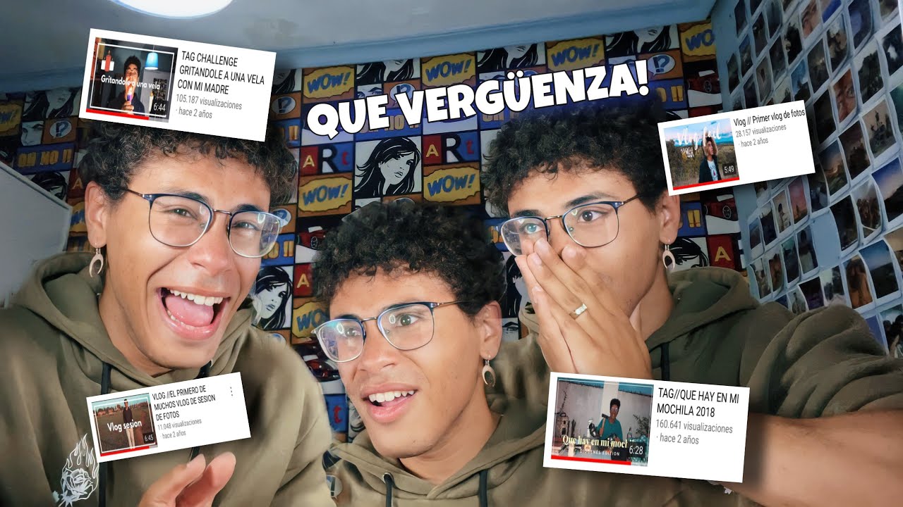 REACCIONANDO A MIS VIDEOS ANTIGUOS muy fuerte / @fabiomnz