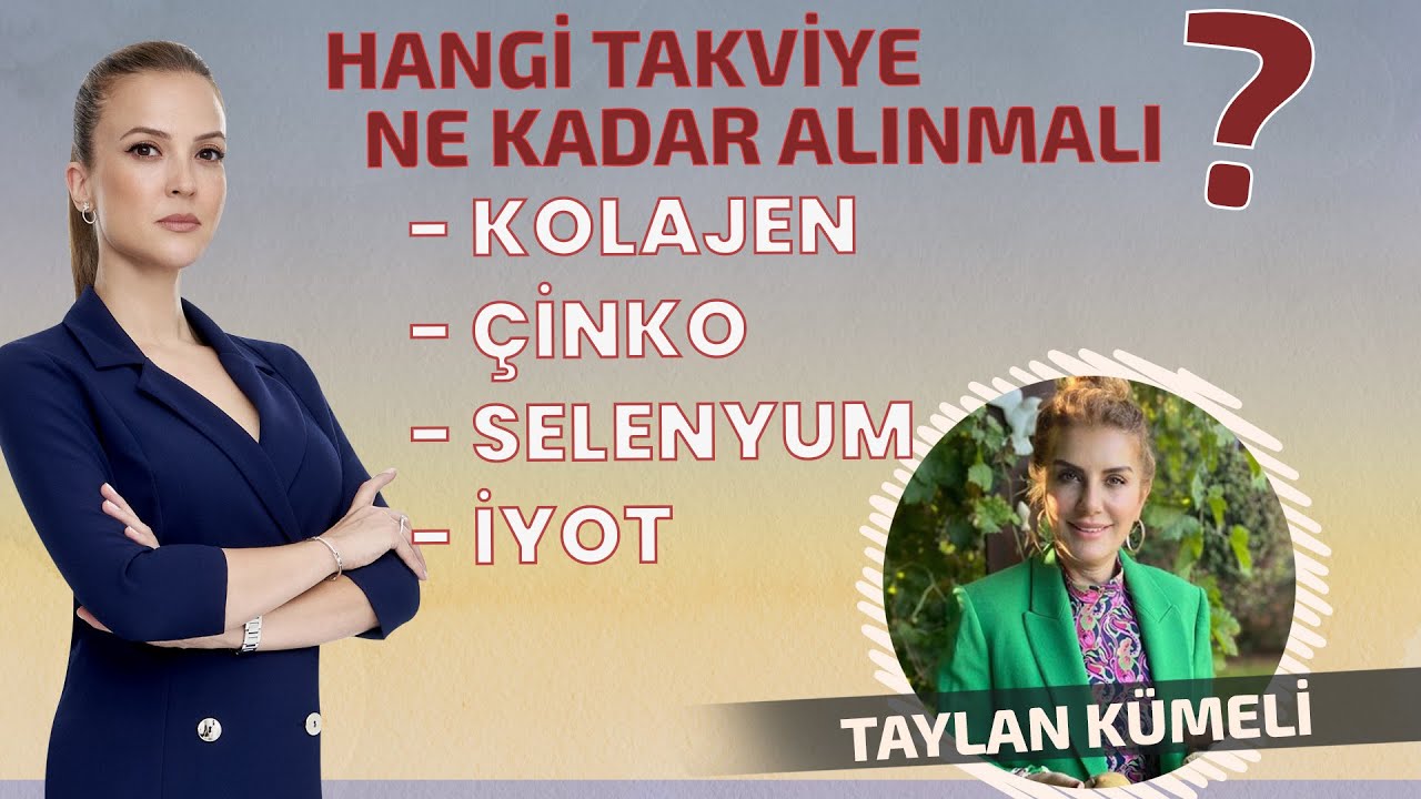 Vitamin ve Takviyeler Nasıl Kullanılmalı? | Taylan Kümeli