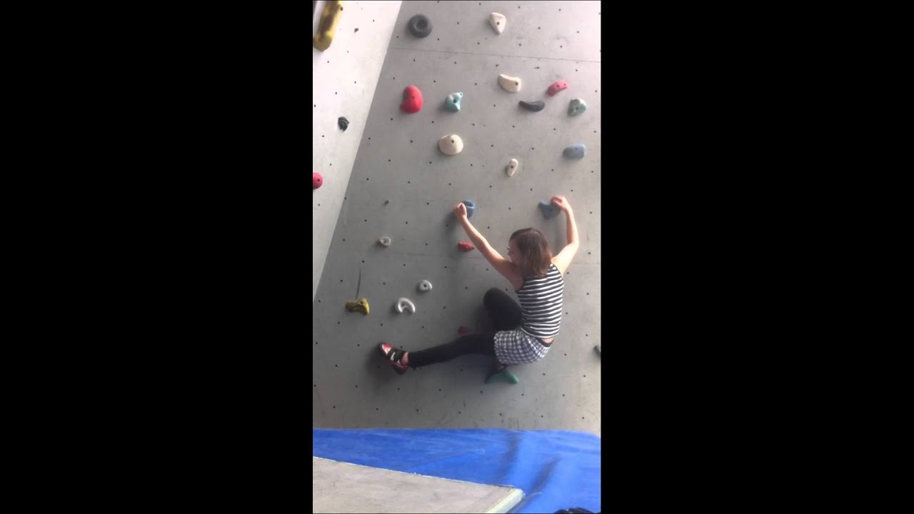 Diagonaal klimmen -- Klimles 4 met Yara en Bliek