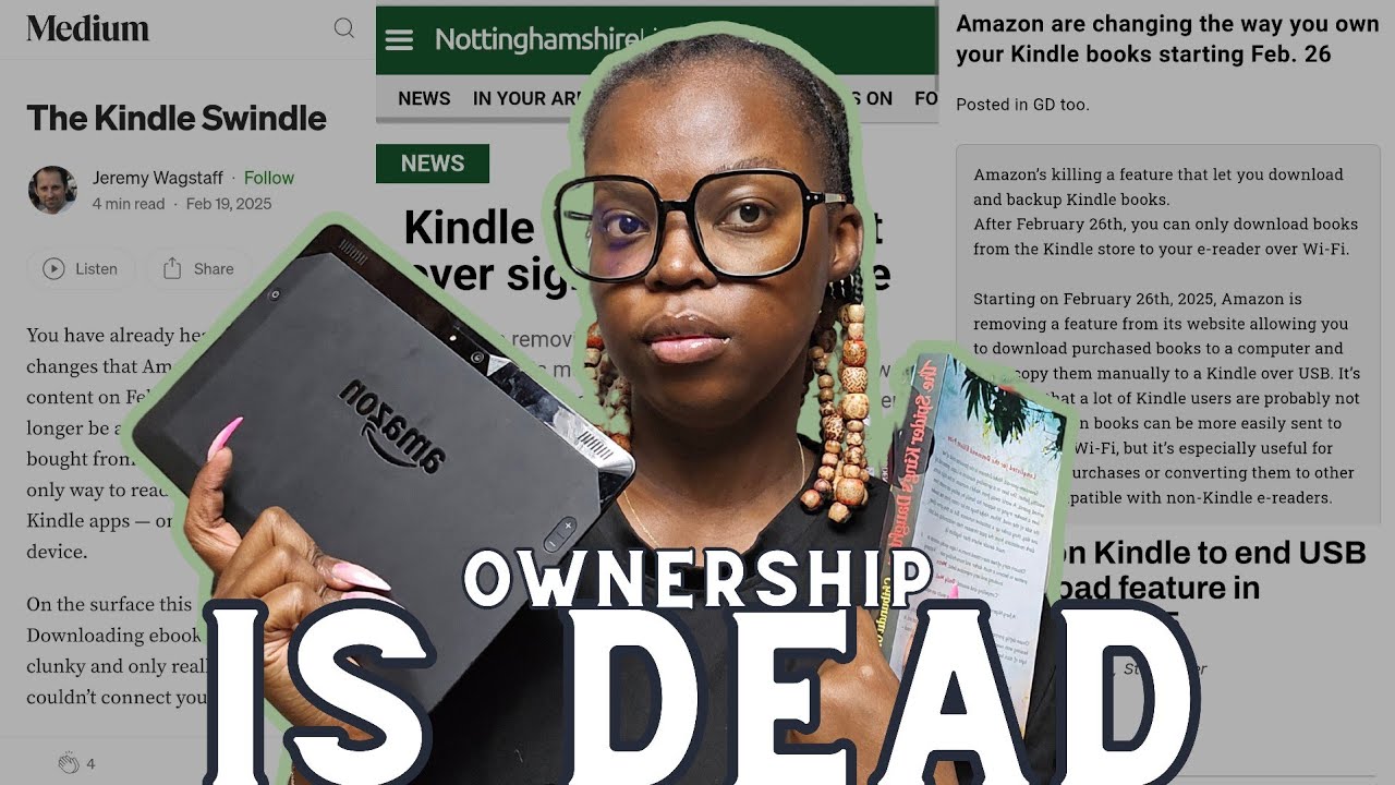 let's rant about the new amazon kindle policy and its implications for reading