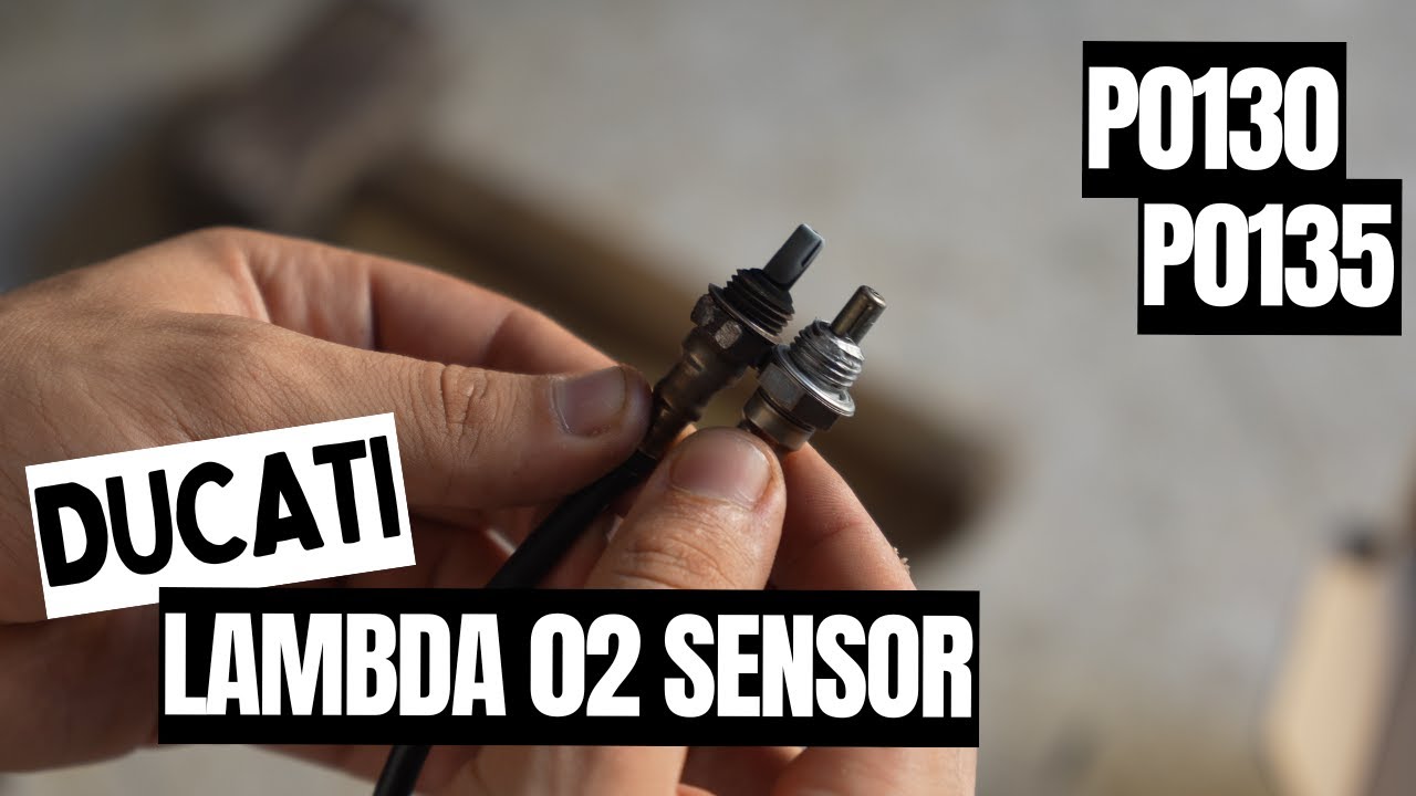 Fix Ducati o2 oxygen Sensor error P0130 P0135