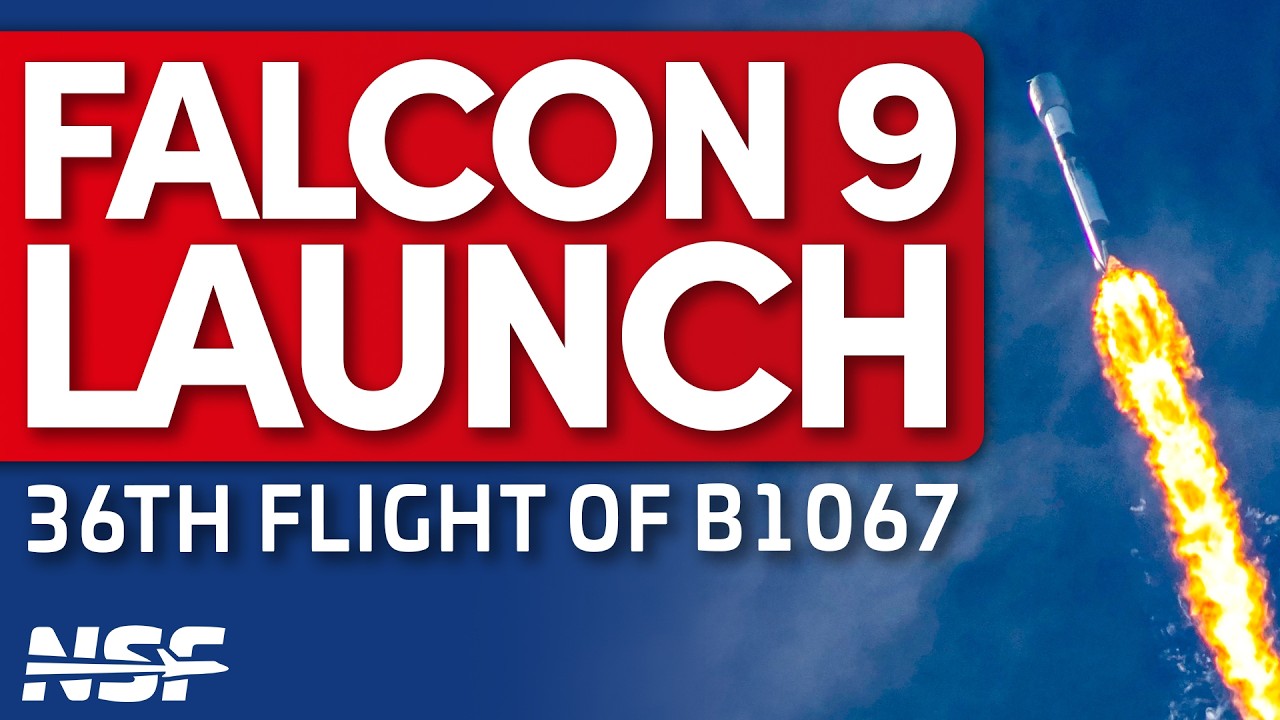 SpaceX Launches Record Breaking Falcon 9 with Starlink 10-42