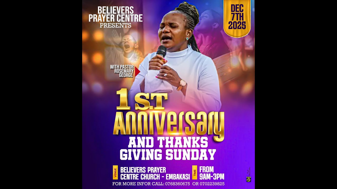 1ST ANNIVERSARY CELEBRATION