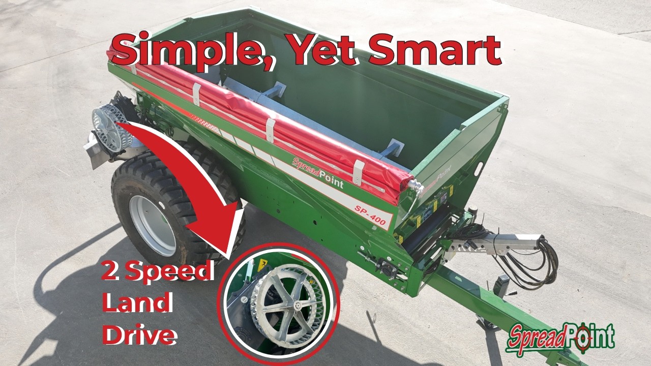SpreadPoint SP-400 Land Drive Belt Spreader
