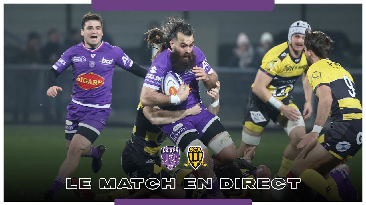[DIRECT - J26 NATIONALE] ⚔️ USBPA Rugby vs Albi