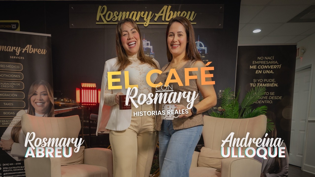 CAFÉ CON ROSMARY | EPISODIO 6 | ANDREINA NOS ENSEÑA DISCIPLINA Y RESILIENCIA