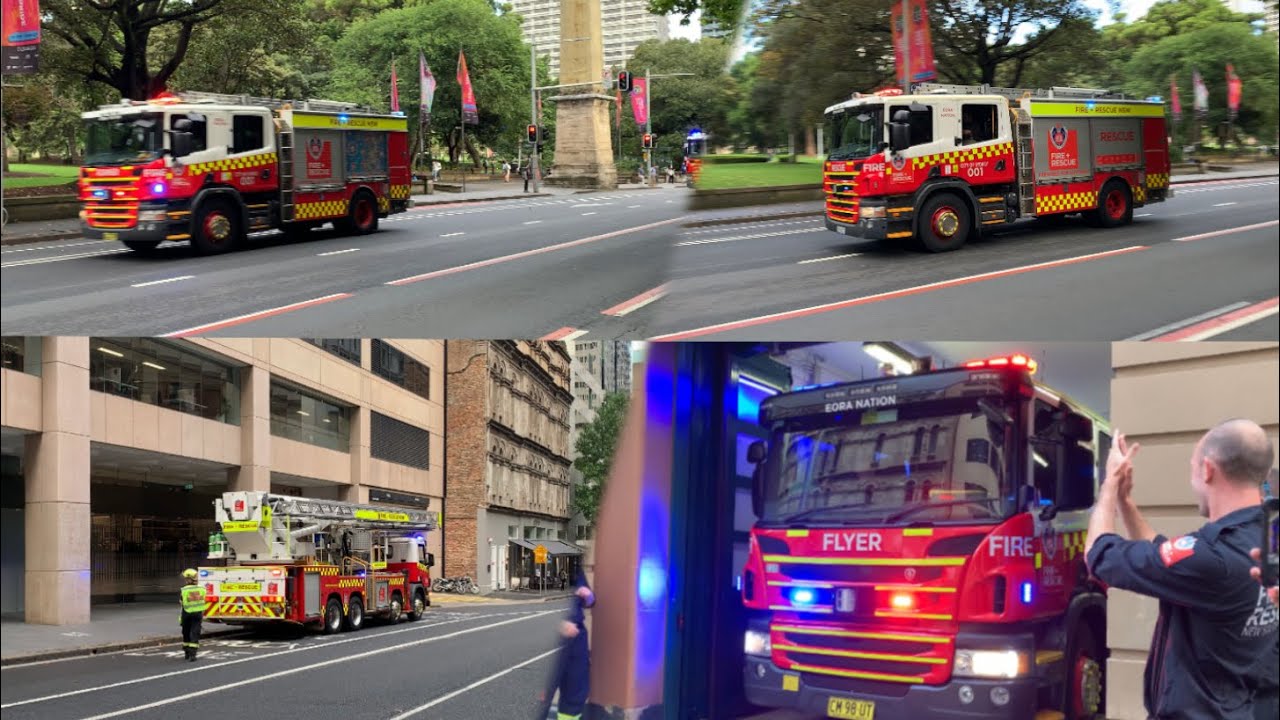 (X3) FRNSW [CITY OF SYDNEY] Responding | Sydney, Australia