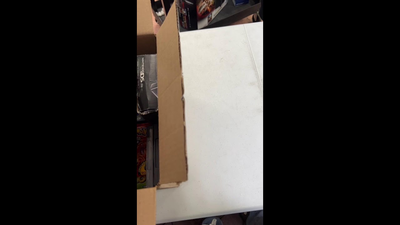 Live retro unboxing happening right now!