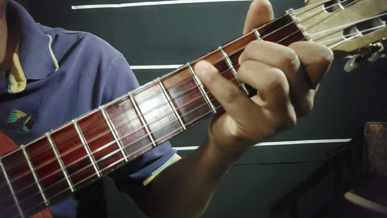 ACOMPAÑAMIENTO EN GUITARRA DE LA CANCIÓN, TU DUDA Y LA MIA, OLIMPO CARDENAS, ACORDES