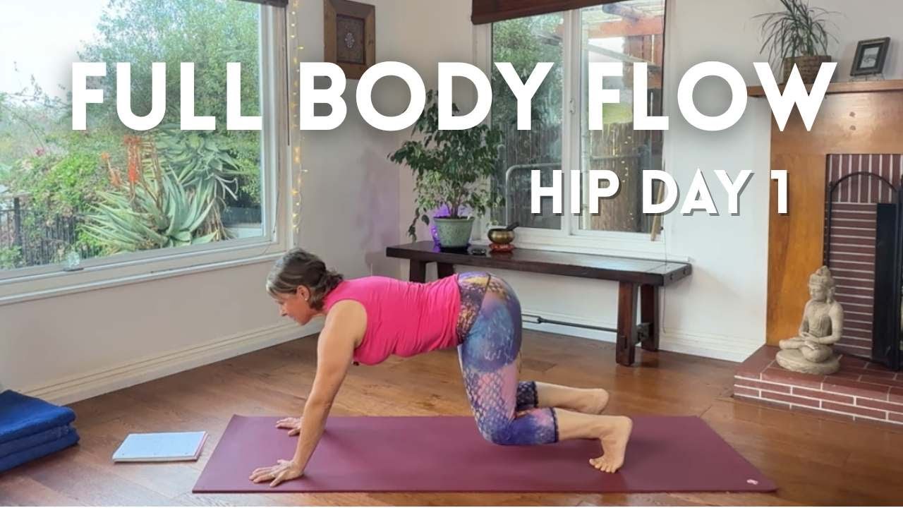Full-Body Flow (10 min) and Start 14-Day Hip Mobility Challenge - Day 1