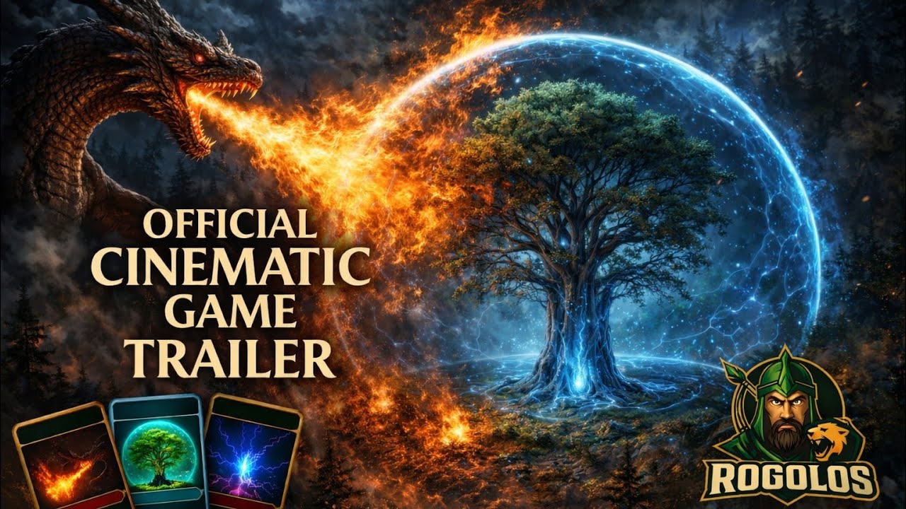 🔥OFFICIAL CINEMATIC GAME TRAILER 🌳 | Rise and Conquer – Tree Conquest Strategy Card Game (PvP)🔥