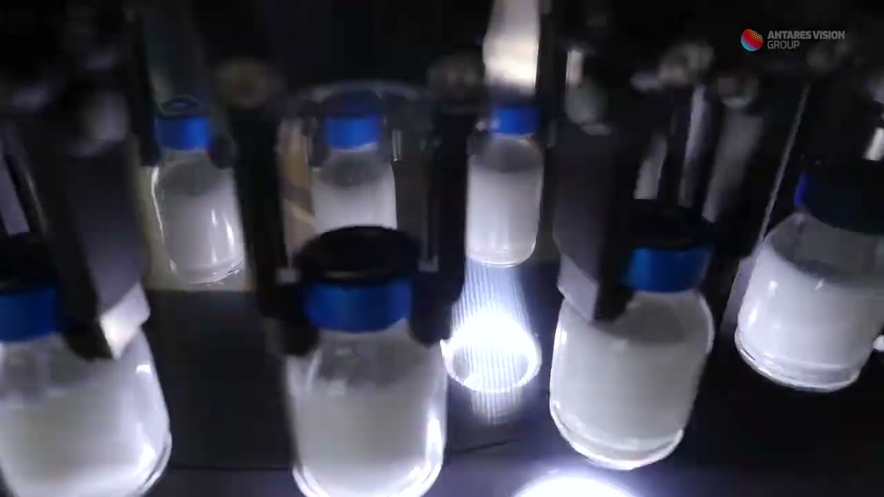 Antares Vision Group - Automatic Visual Inspection Machines for Milky Products in Glass Vials