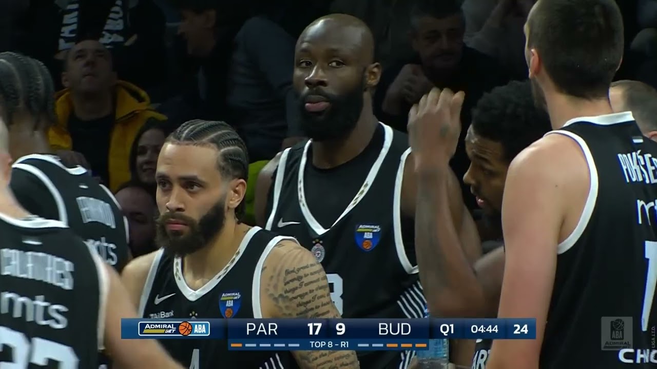 AdmiralBet ABA League 2025/26, Top 8 Round 1 match: Partizan Mozzart Bet – Budućnost VOLI (15.2.26)