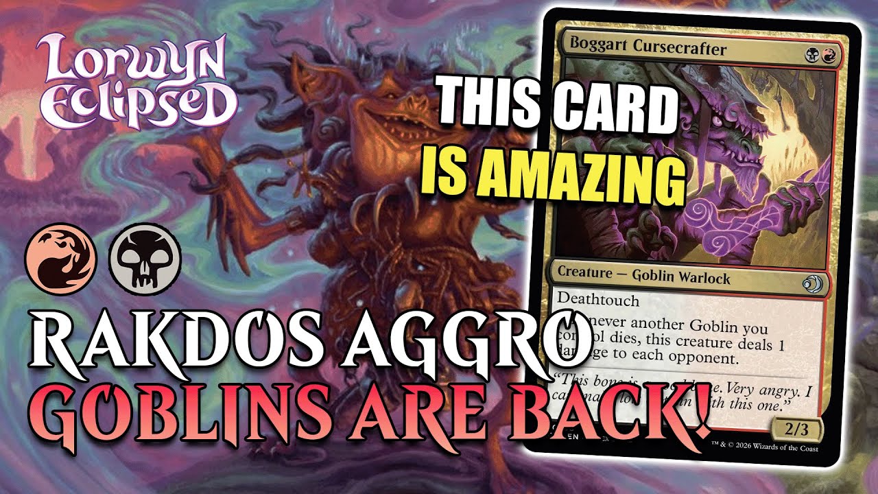 💀🔥 MONO RED GOBLINS OR RAKDOS GOBLINS? EARLY ACCESS LORWYN ECLIPSED | MTG ARENA Standard ECL