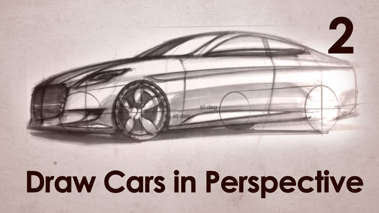 How to Draw Cars in Perspective Part 2