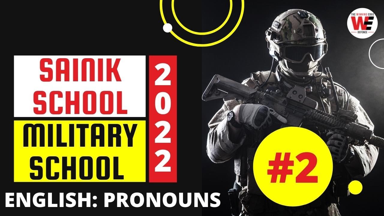 AISSEE 2022 Entrance Exam Free Crash Course Class 6 English | RMS Class 6 English 2022 | PRONOUNS