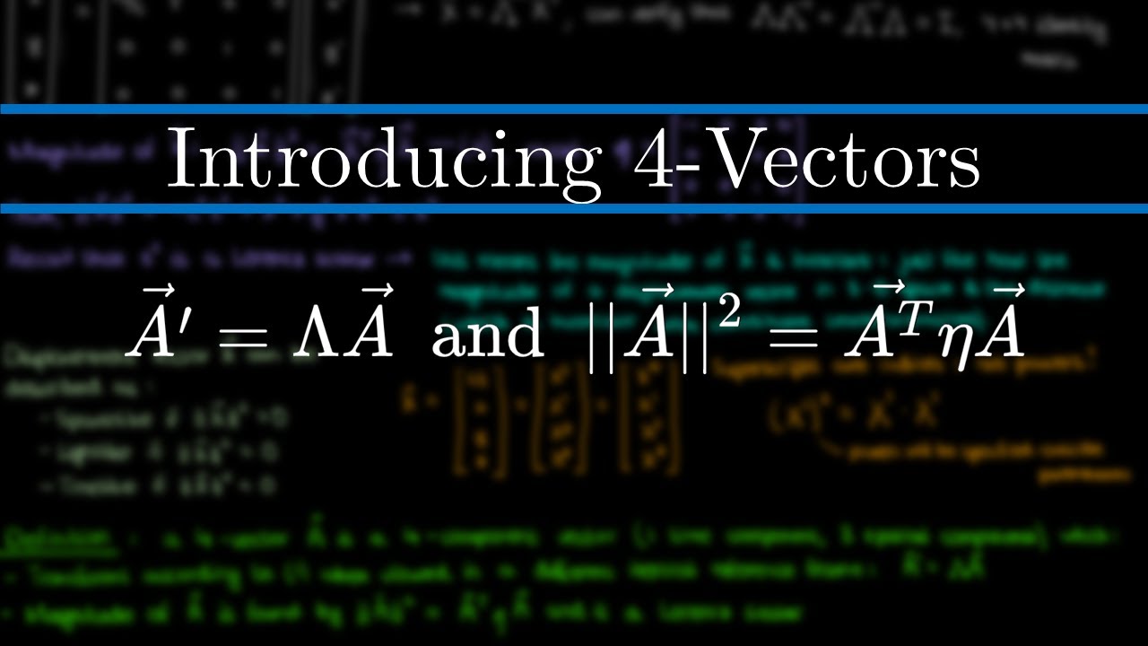 Introducing 4-vectors in Special Relativity