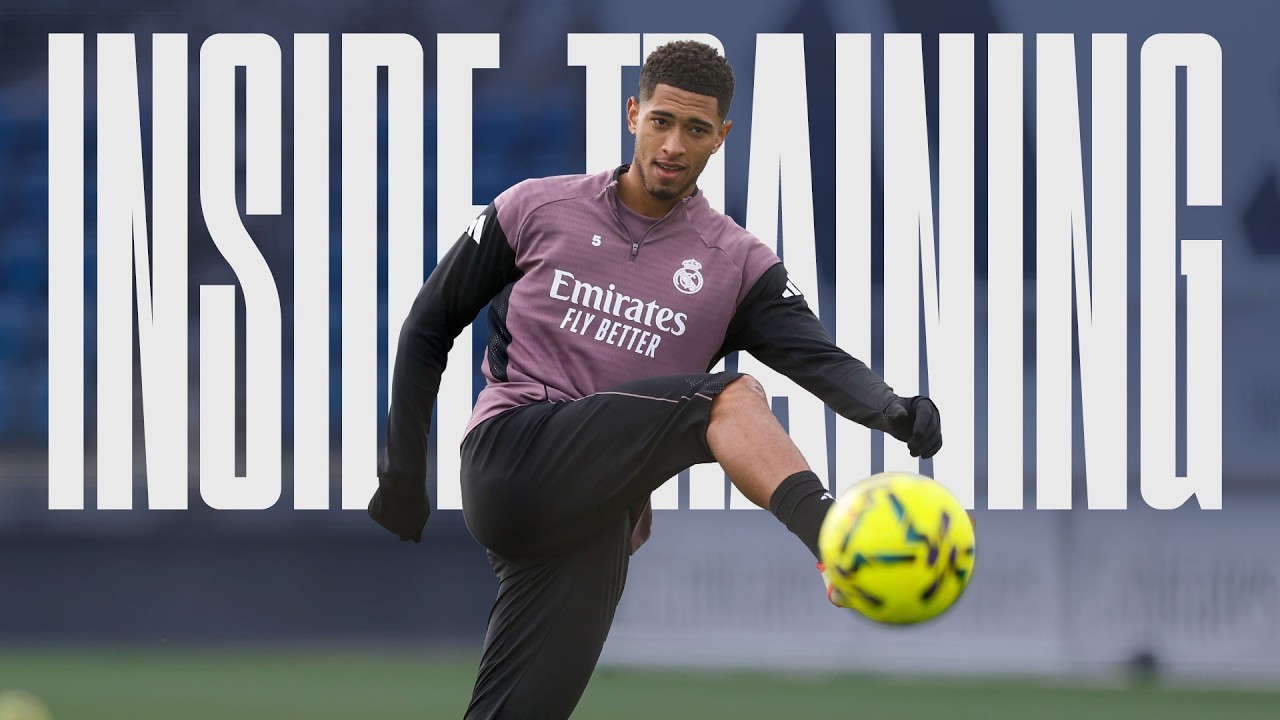Getting ready for Rayo | Real Madrid City