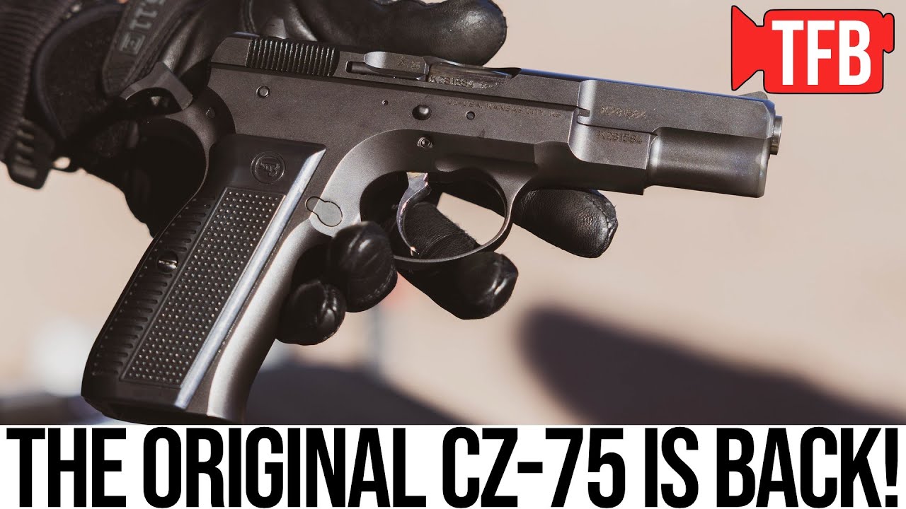 The ORIGINAL CZ-75 is Back! The CZ 75 Legend | SHOT Show 2026