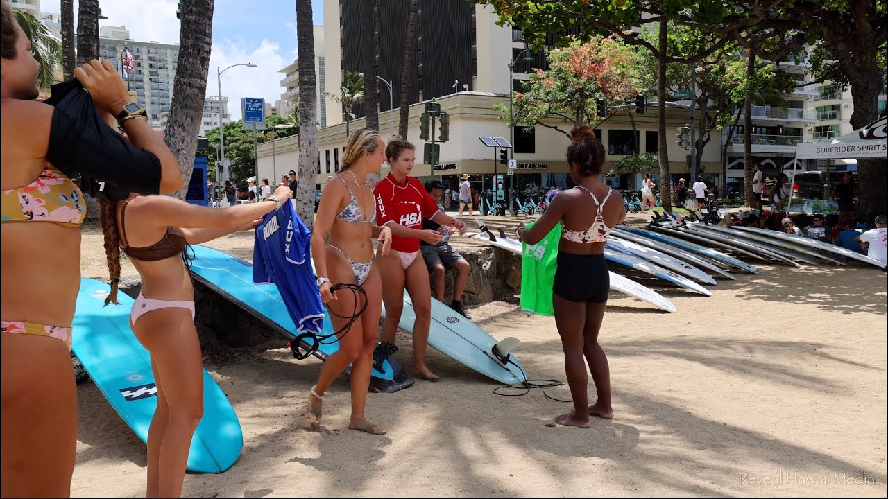 Women's Surf Competition w/ Nique Miller (June 24, 2023)  4K