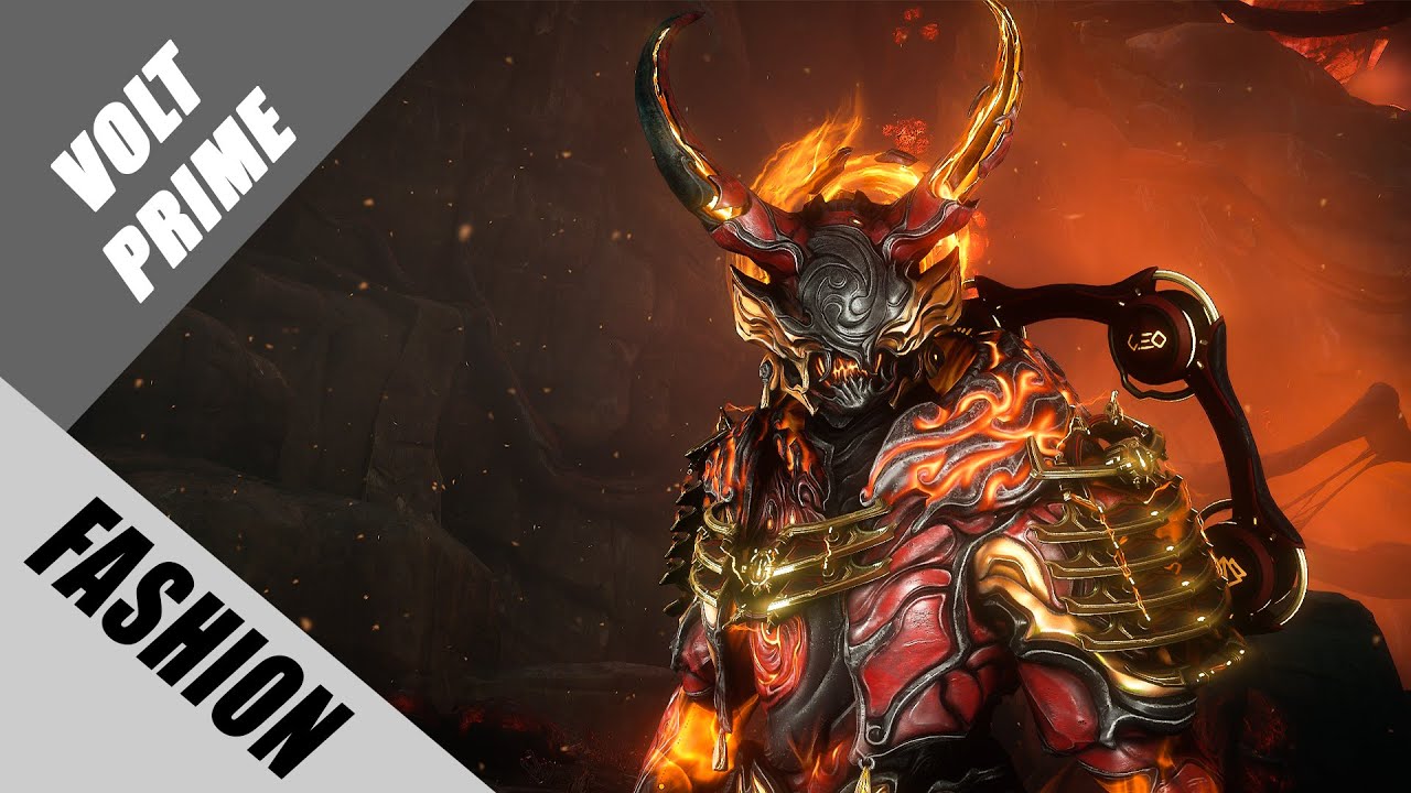 Warframe | Fashion Frame | Volt Prime : 地獄の雷
