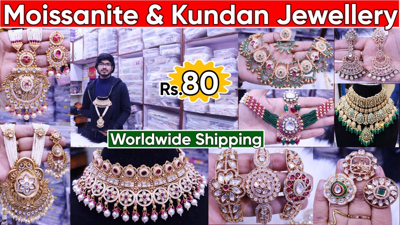Exclusive Premium Bridal Kundan & Moissanite Jewellery Collection 2025 | Designer Wedding Jewellery