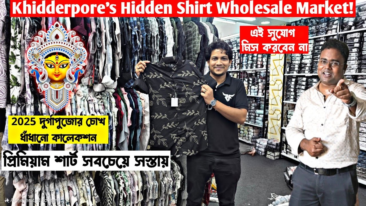প্রিমিয়াম কোয়ালিটির শার্ট কলকাতা/Khidderpore Shirt Wholesale/Kolkata Shirt Manufacturer