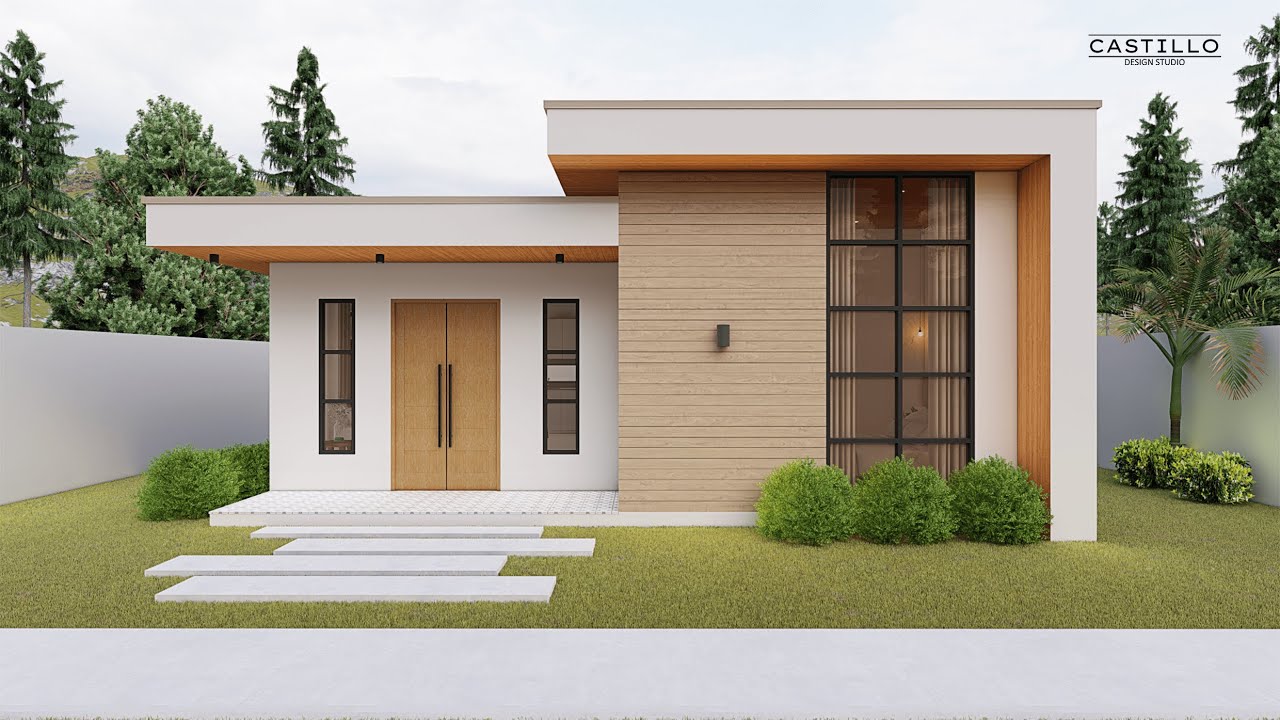 Small House Design | 72sqm | 2 Bedrooms