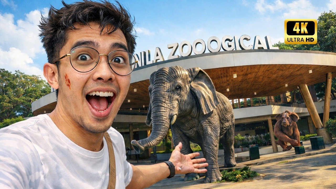 Manila Zoo 2026 Tour  | Updated Zoo Experience + Aviary Café 4K