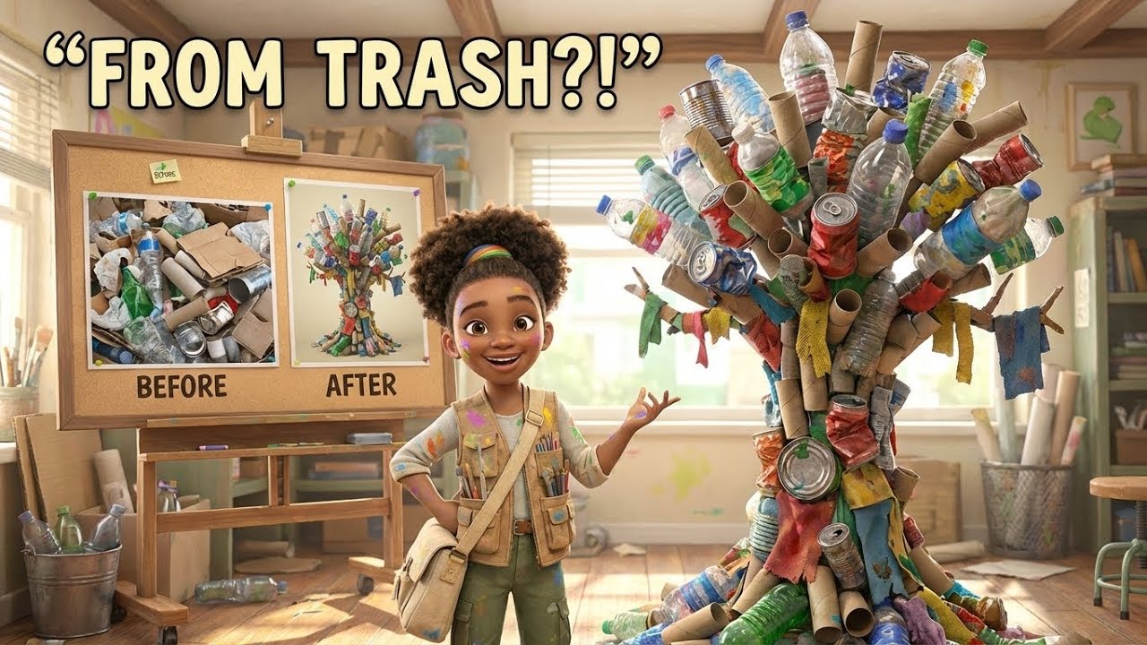 Recycled Art Challenge: Making Masterpieces from Trash