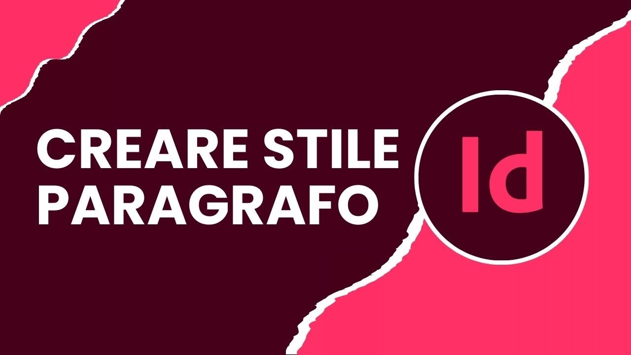 Come creare stile paragrafo in InDesign