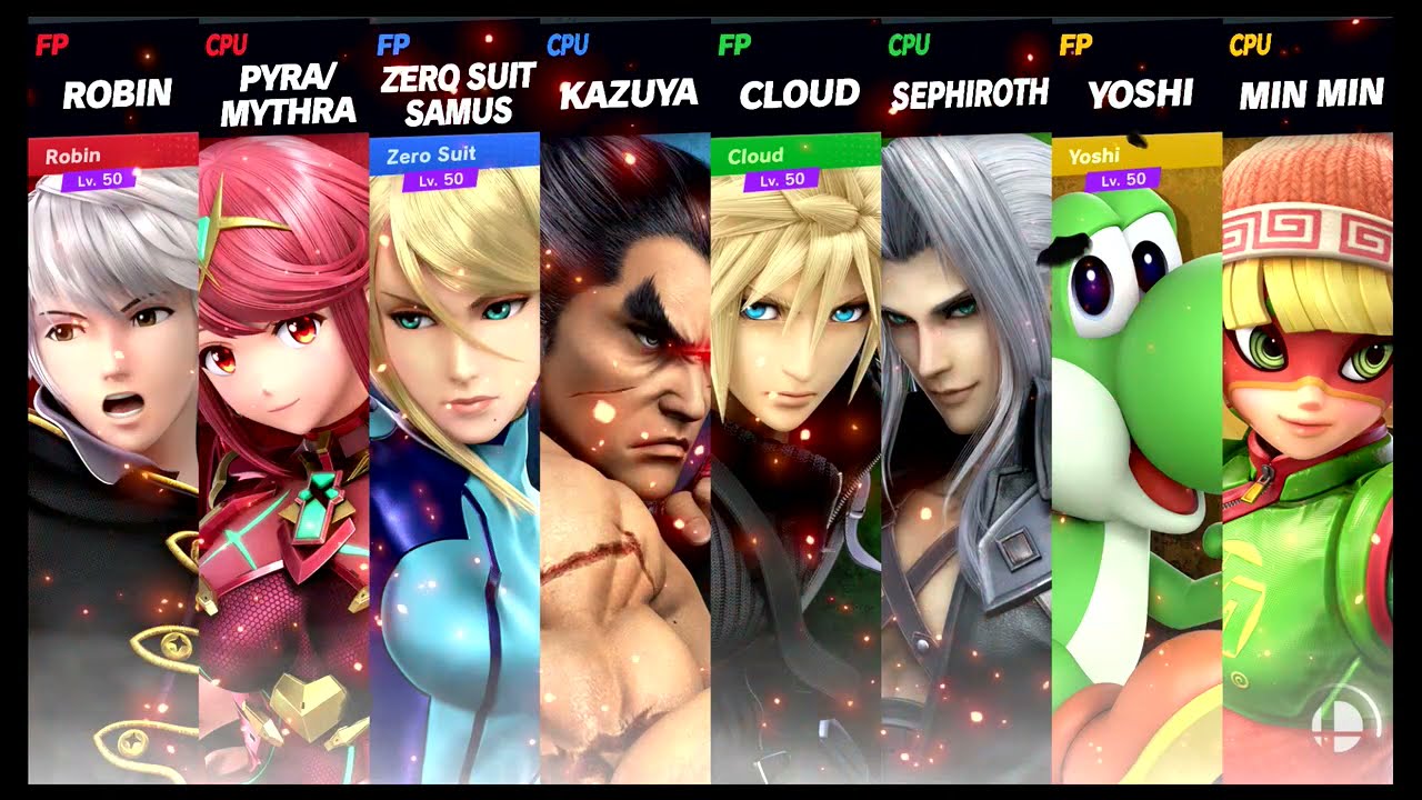 Super Smash Bros Ultimate Amiibo Fights – Kazuya & Co #16 Grab a Fighters Pass 2 partner