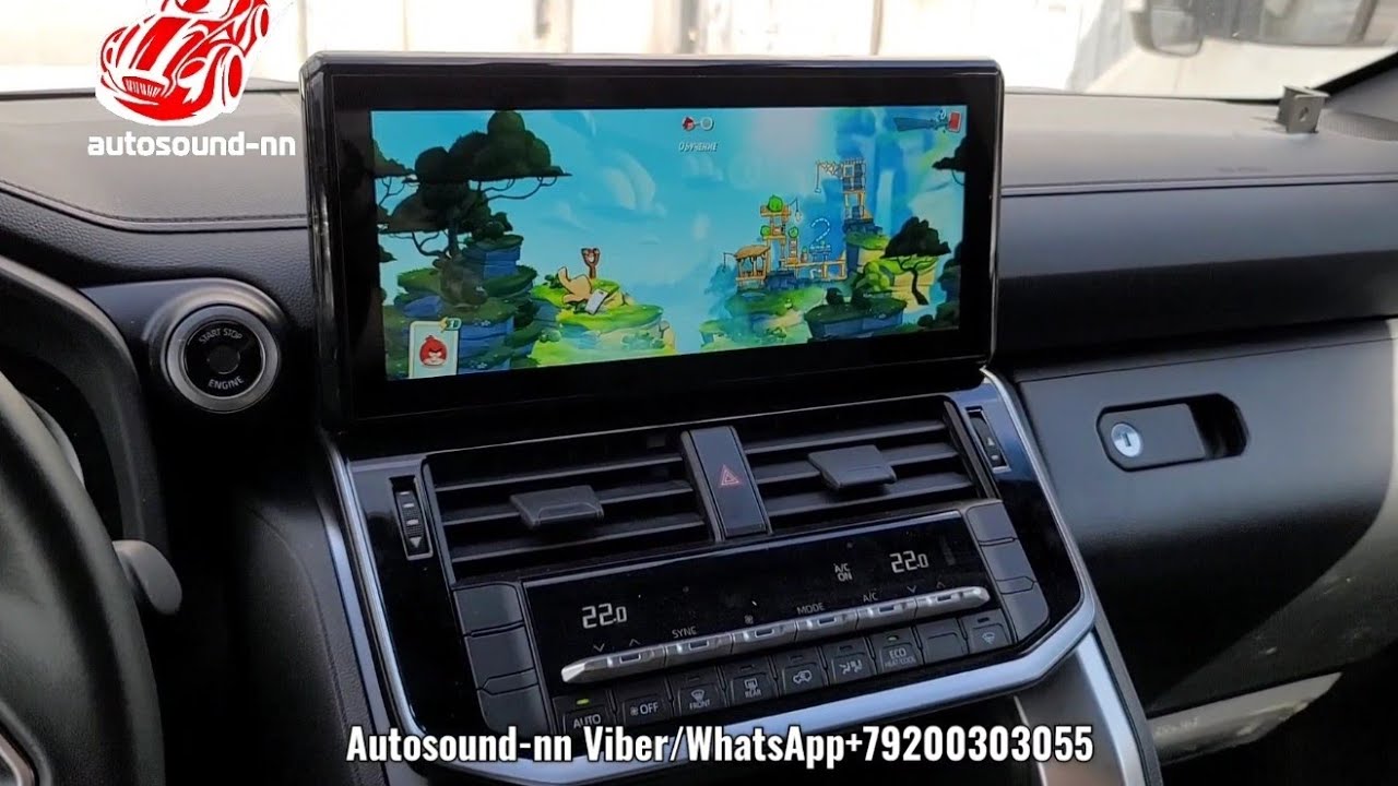 Магнитола Zhihang Toyota Land Cruiser 300 IPS/4G/DSP/Carplay 12.3