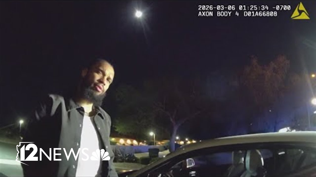 Body camera footage shows arrest of Suns star Dillon Brooks