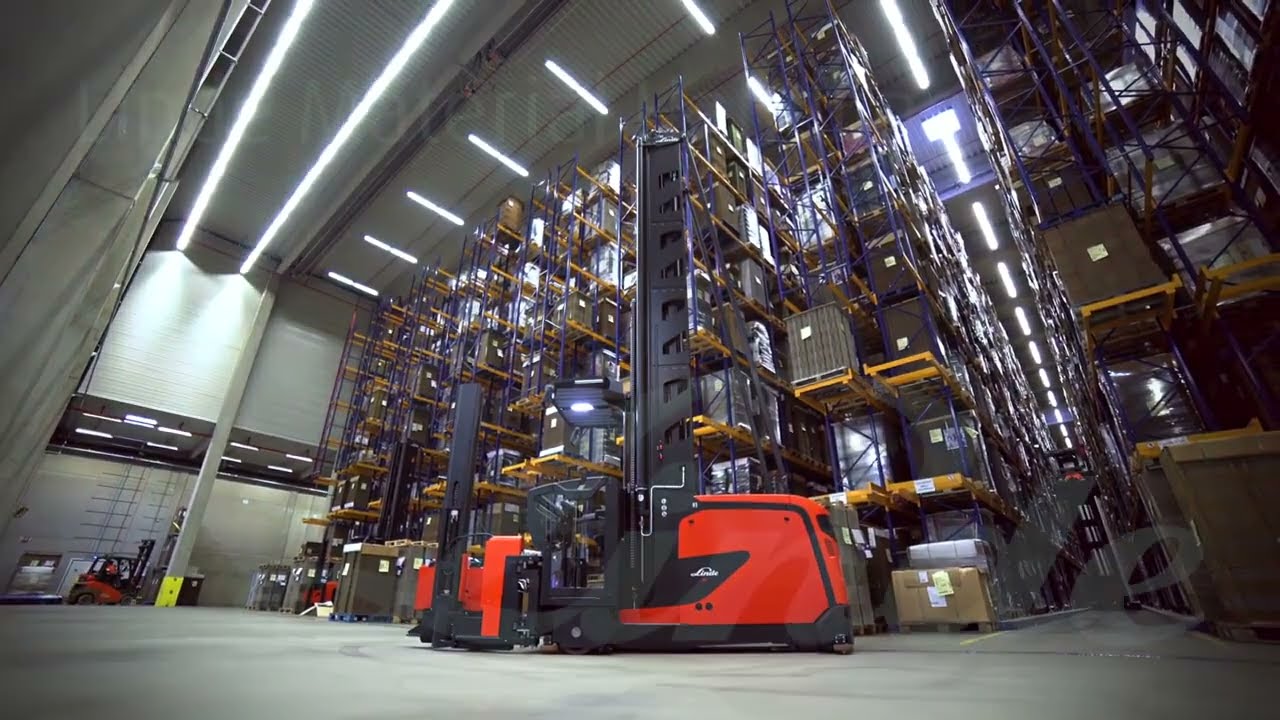 Very Narrow Aisle   Man Up   K Truck Product Presentation   Linde Material Handling